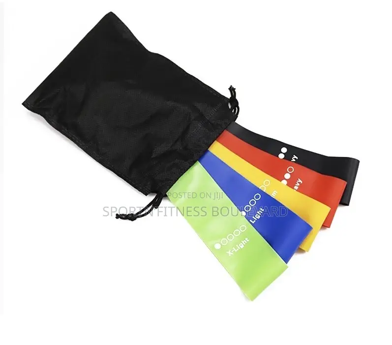 Resistance Band Pack of 5 for Gym Workout