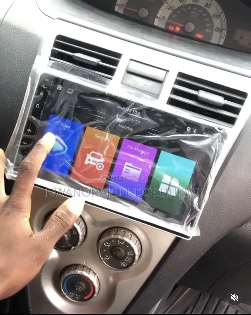 Toyota Yaris 2012 Android Screen With Reverse Camera