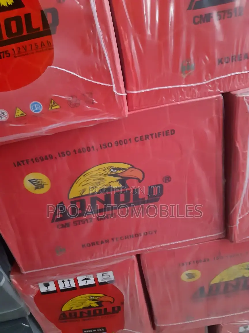12v 75ah Arnold Car Battery