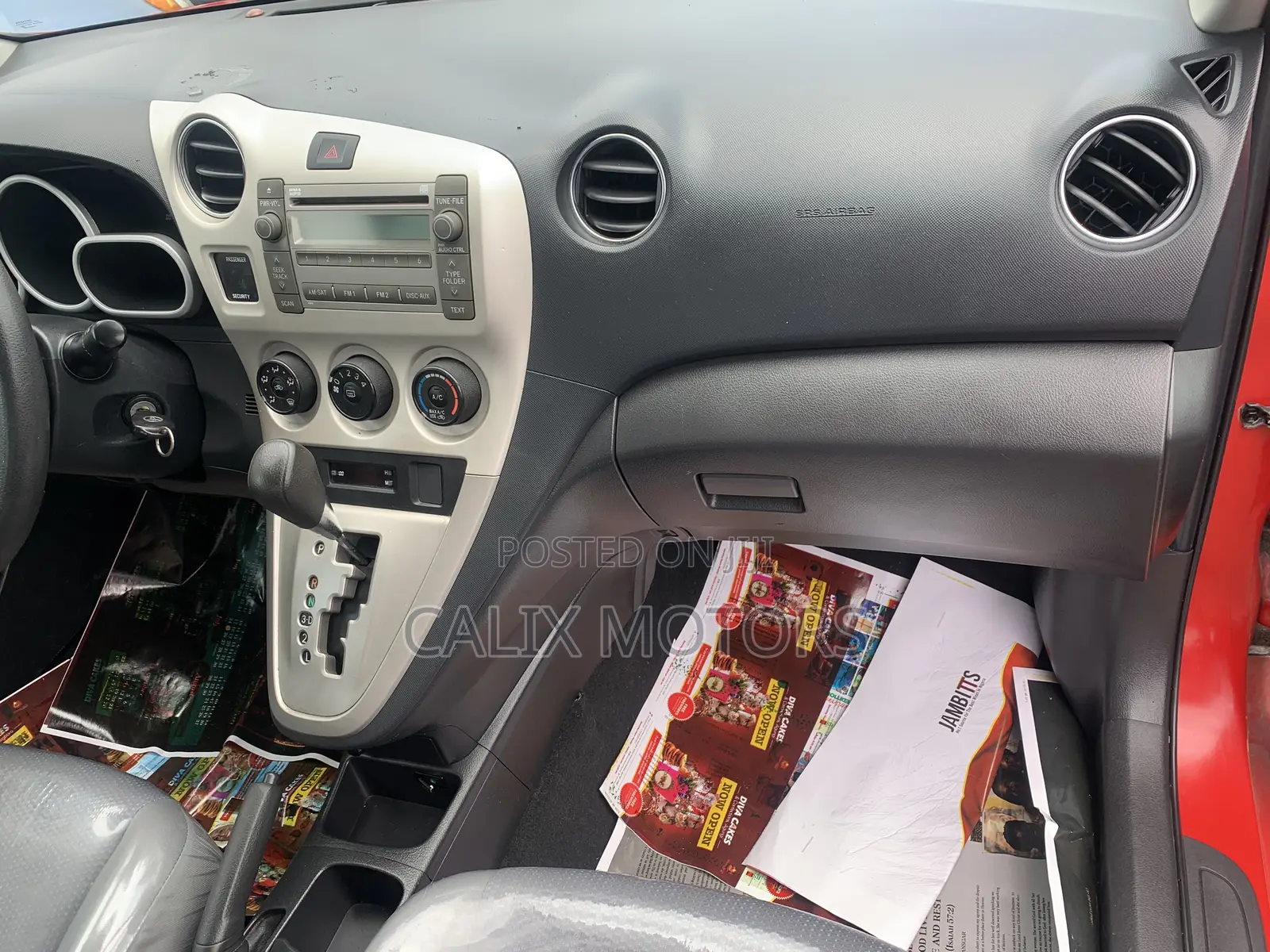 Toyota Matrix 2010 Red