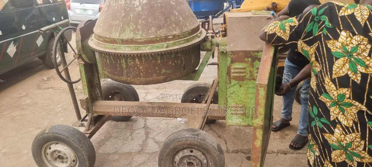 500 And 400 LTRS Concrete Mixing Machine UK Standard .