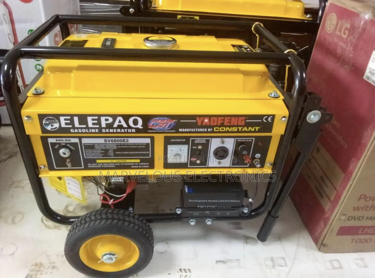 Brand New Elepaq Constant Generator Full 4;5kva Copper