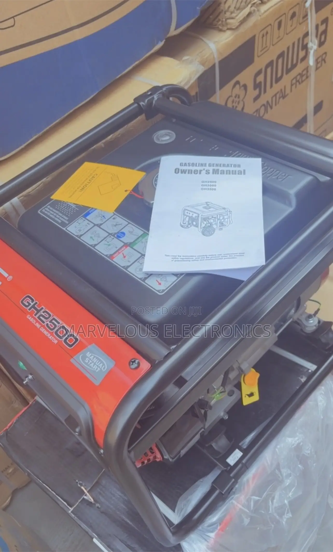Brand New Full Copper Engine Itel 4:5kv Generator