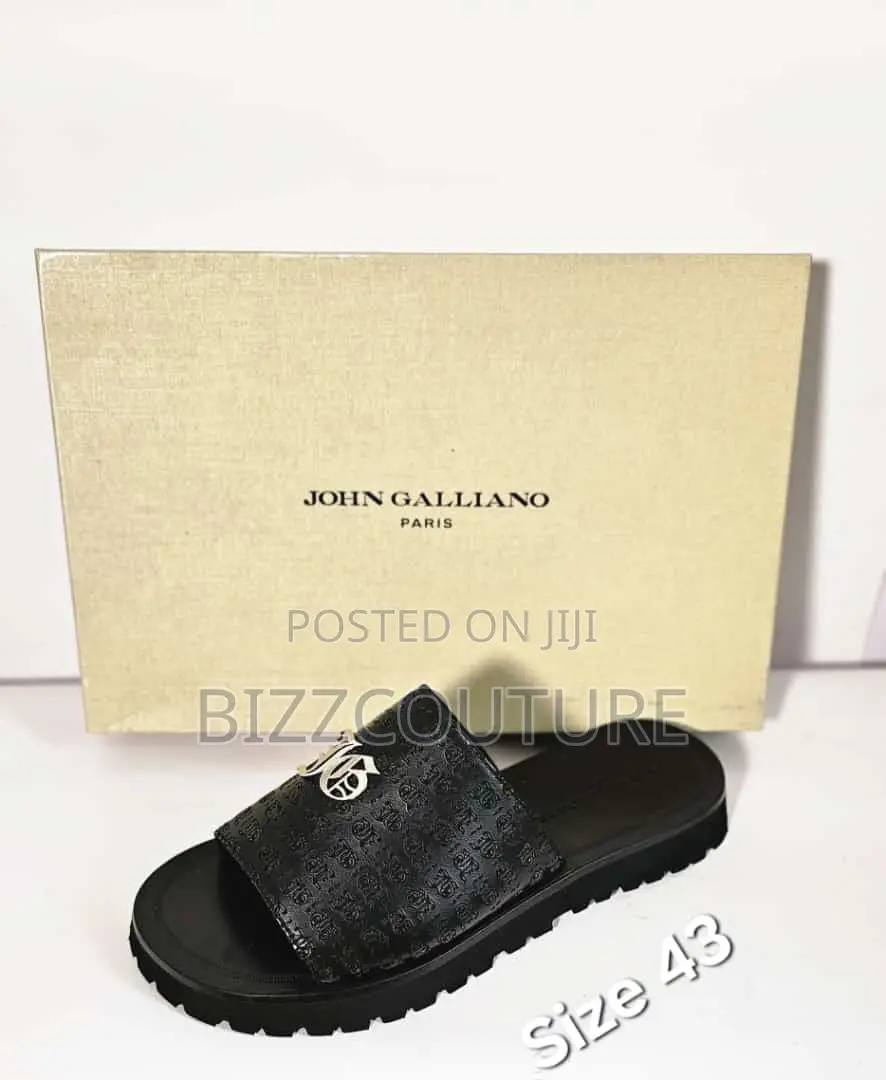 Original JOHN GALLIANO Slippers Available Instore