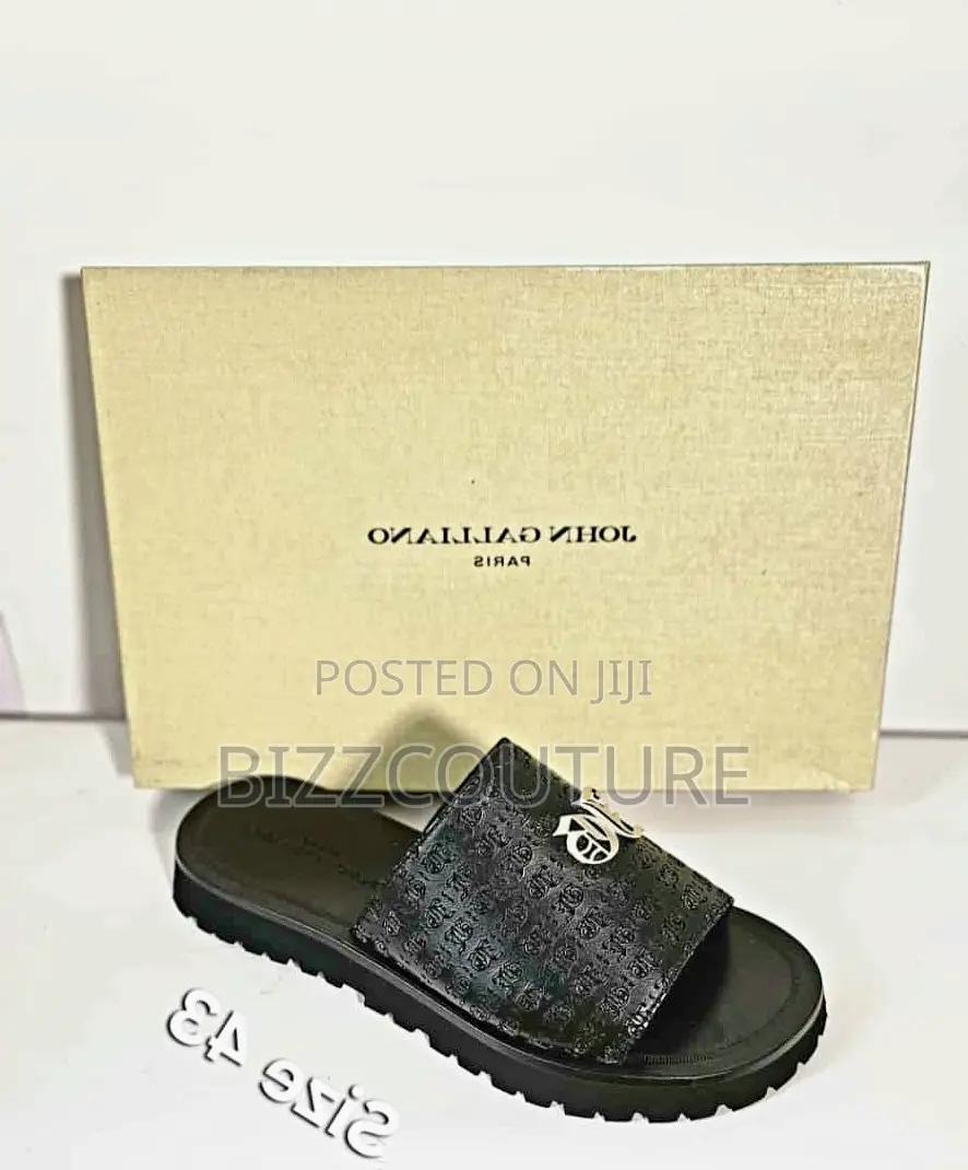 Original JOHN GALLIANO Slippers Available Instore