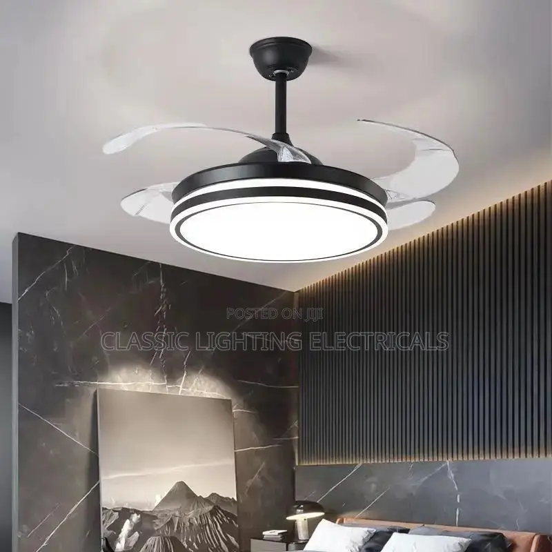 Invisible Fan Living Room Dining Room Ceiling Fan Light