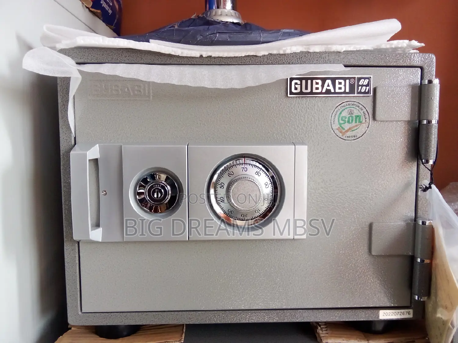 001 Manual Fireproof Safe (Gubabi)