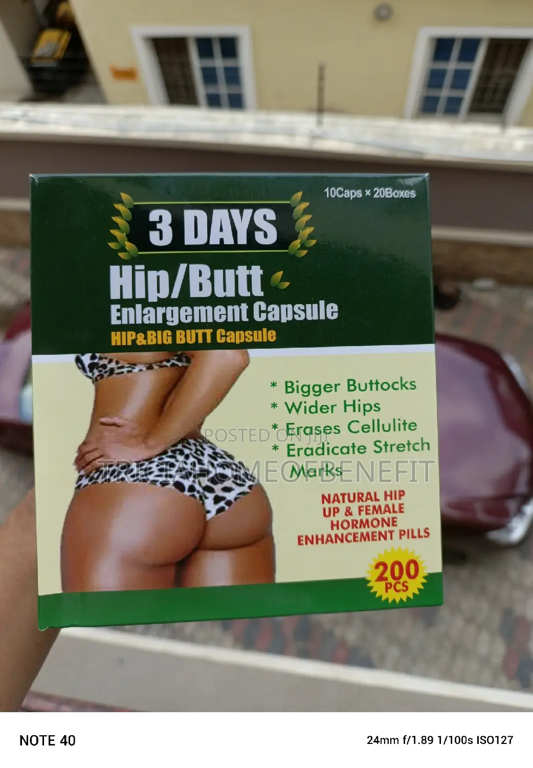 Wholesales 3 Days Hip Up Capsules (20 Packs)