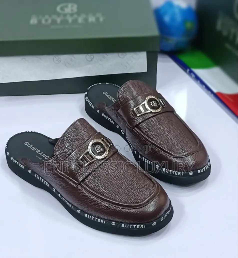 High Quality Luxury Half Shoes Gianfranco Butteri