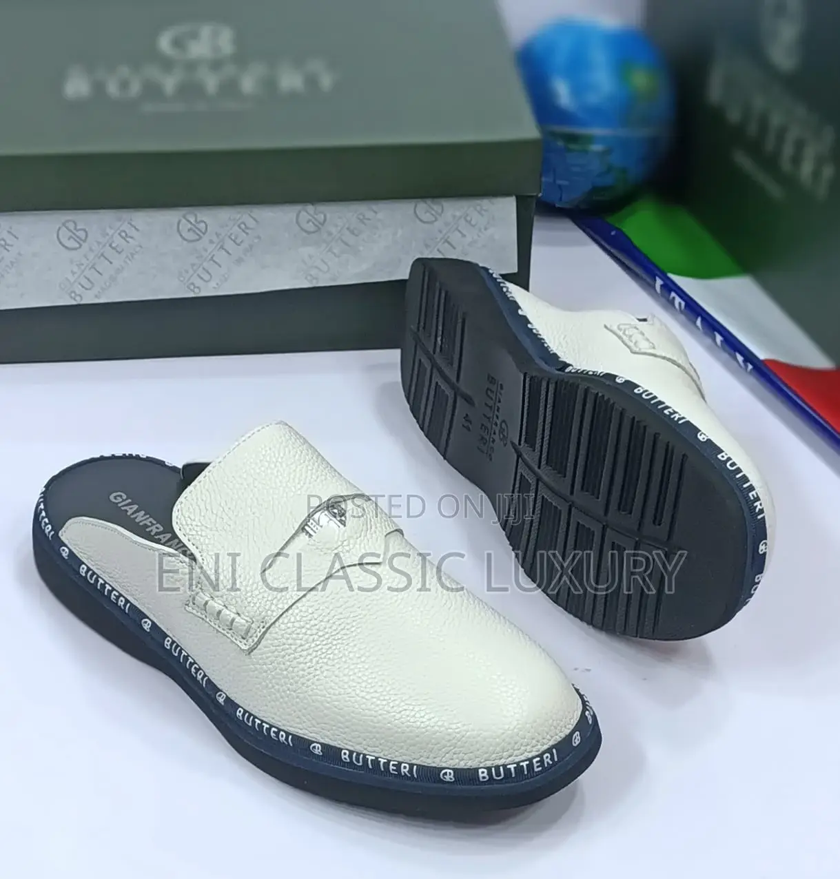 High Quality Luxury Half Shoes Gianfranco Butteri