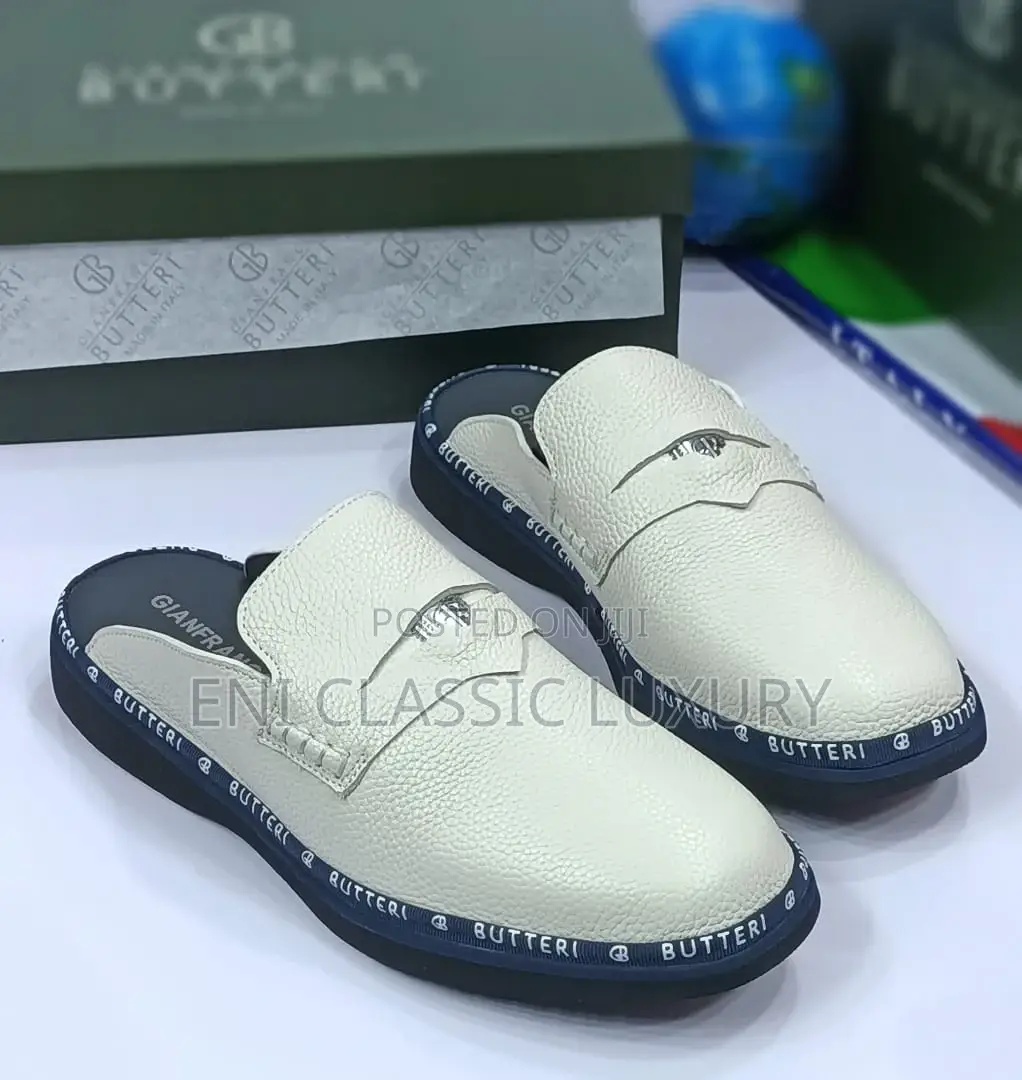 High Quality Luxury Half Shoes Gianfranco Butteri