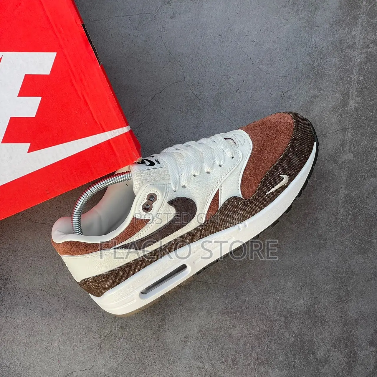 Original Nike Air Max 1 Velvet Brown Sneakers