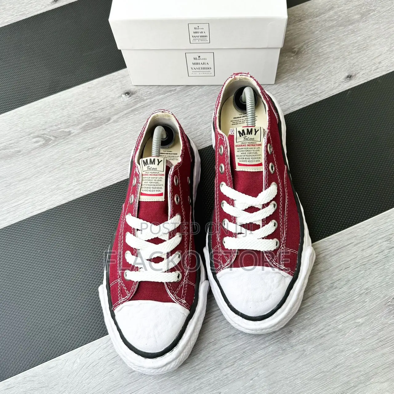 Original Maison Mihara Yasuhiro Peterson ‘23 Og Sole Canvas