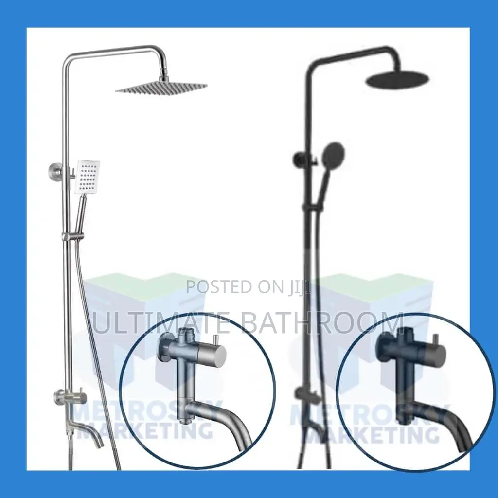 Made Of 304 Material Only Cold Shower