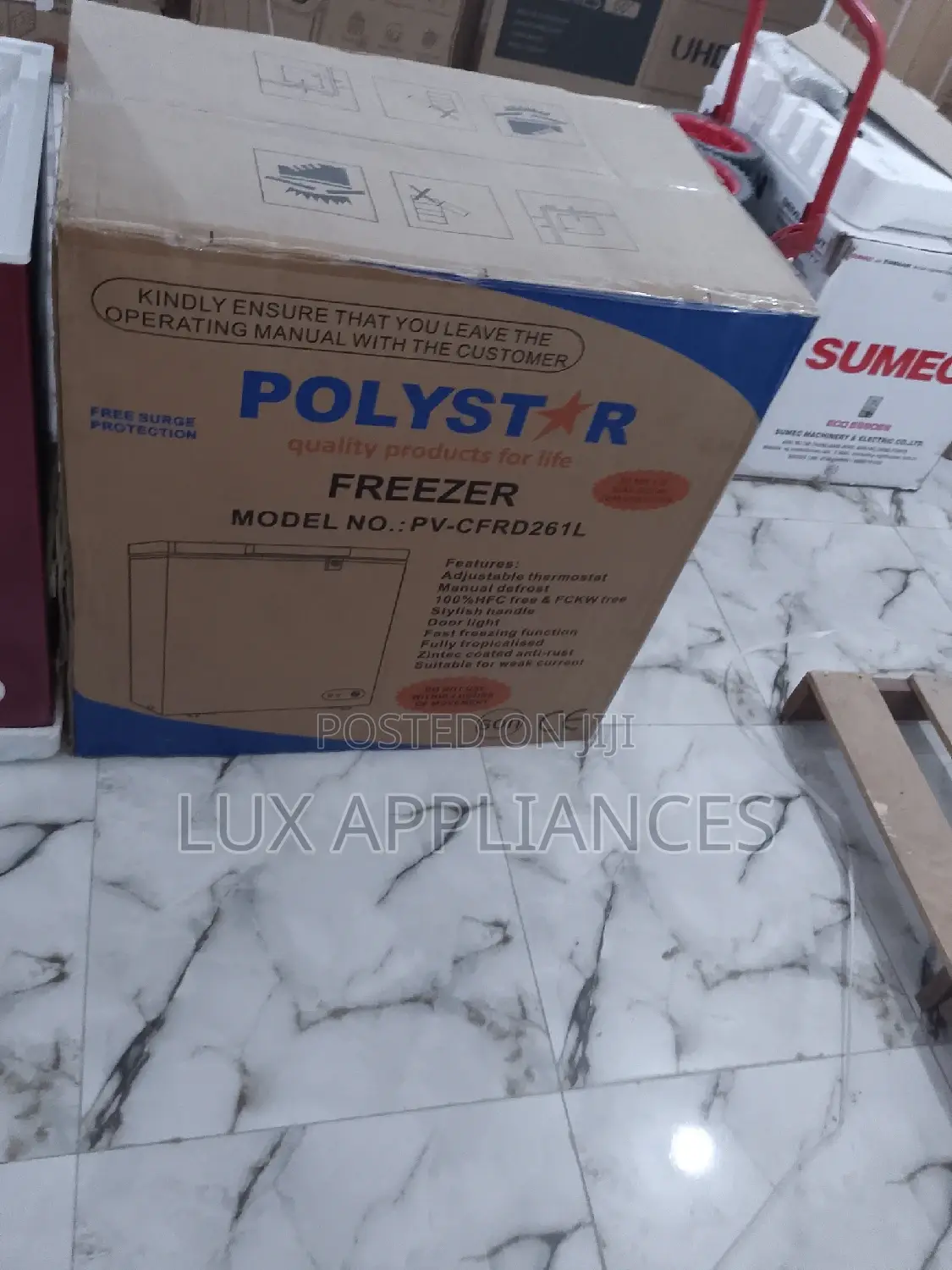 Polystar Fast Freezing and Reliable Chest Freezer