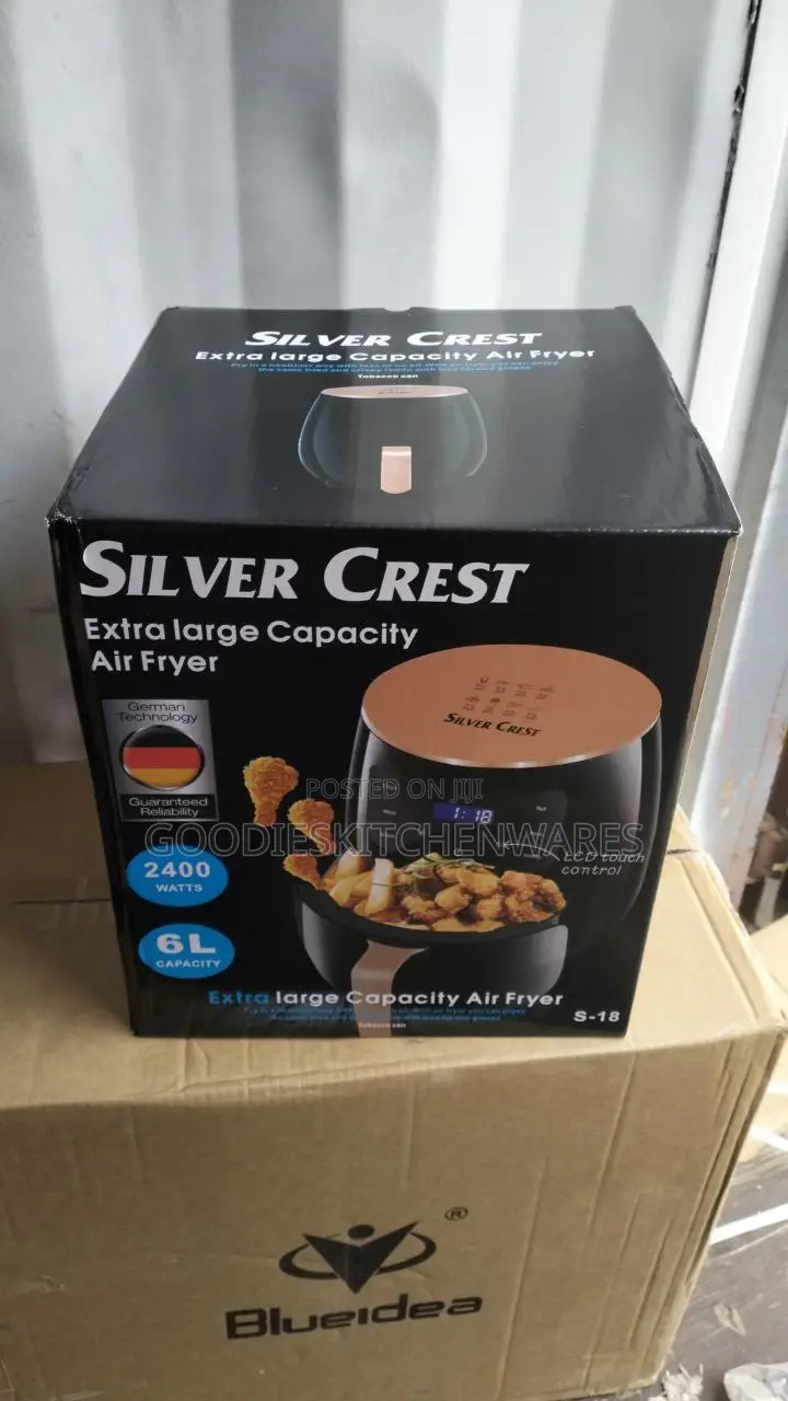 6 Liter Silver Crest Air Fryer