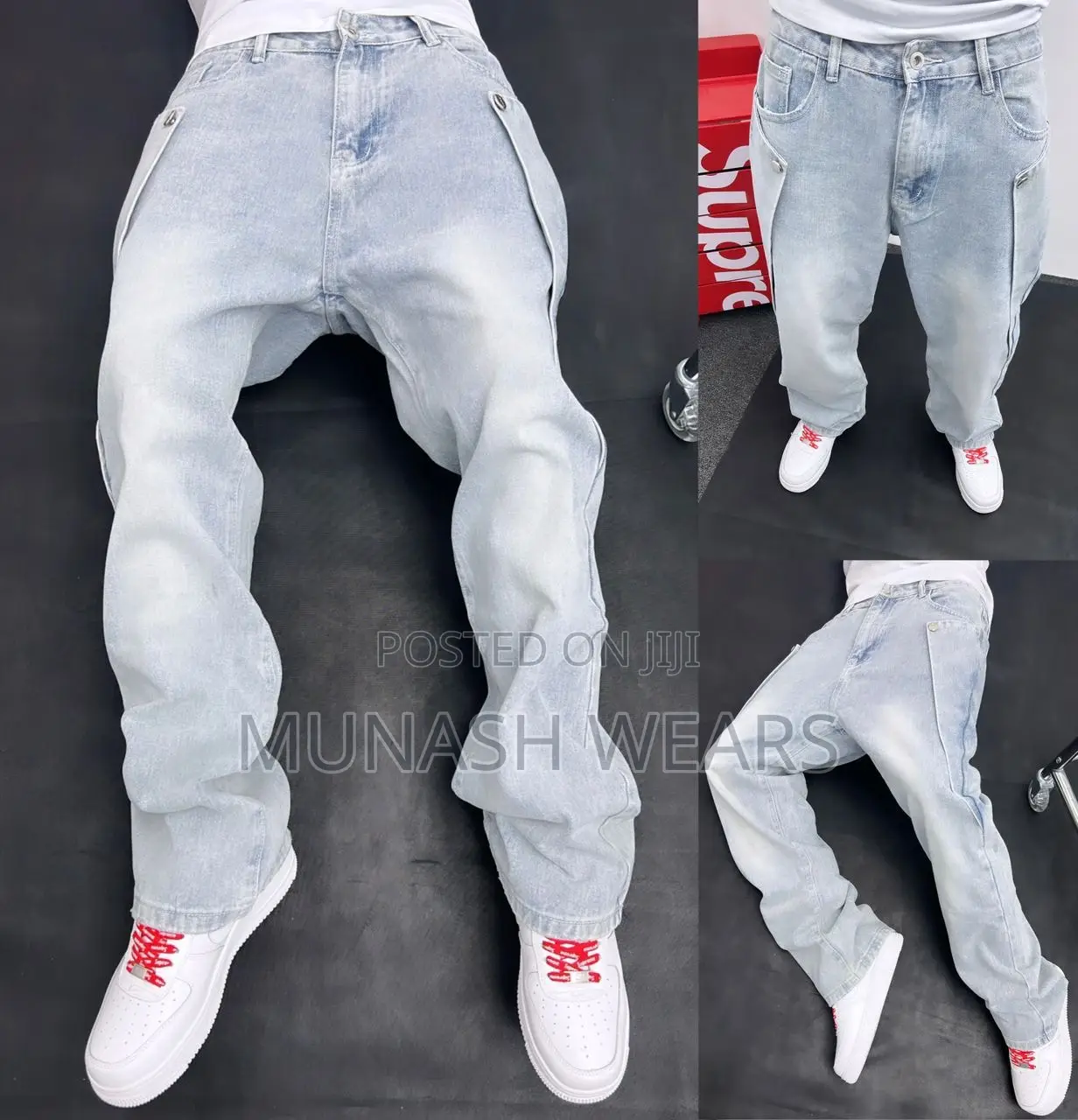 Luxury Denim Flair Baggy Jean