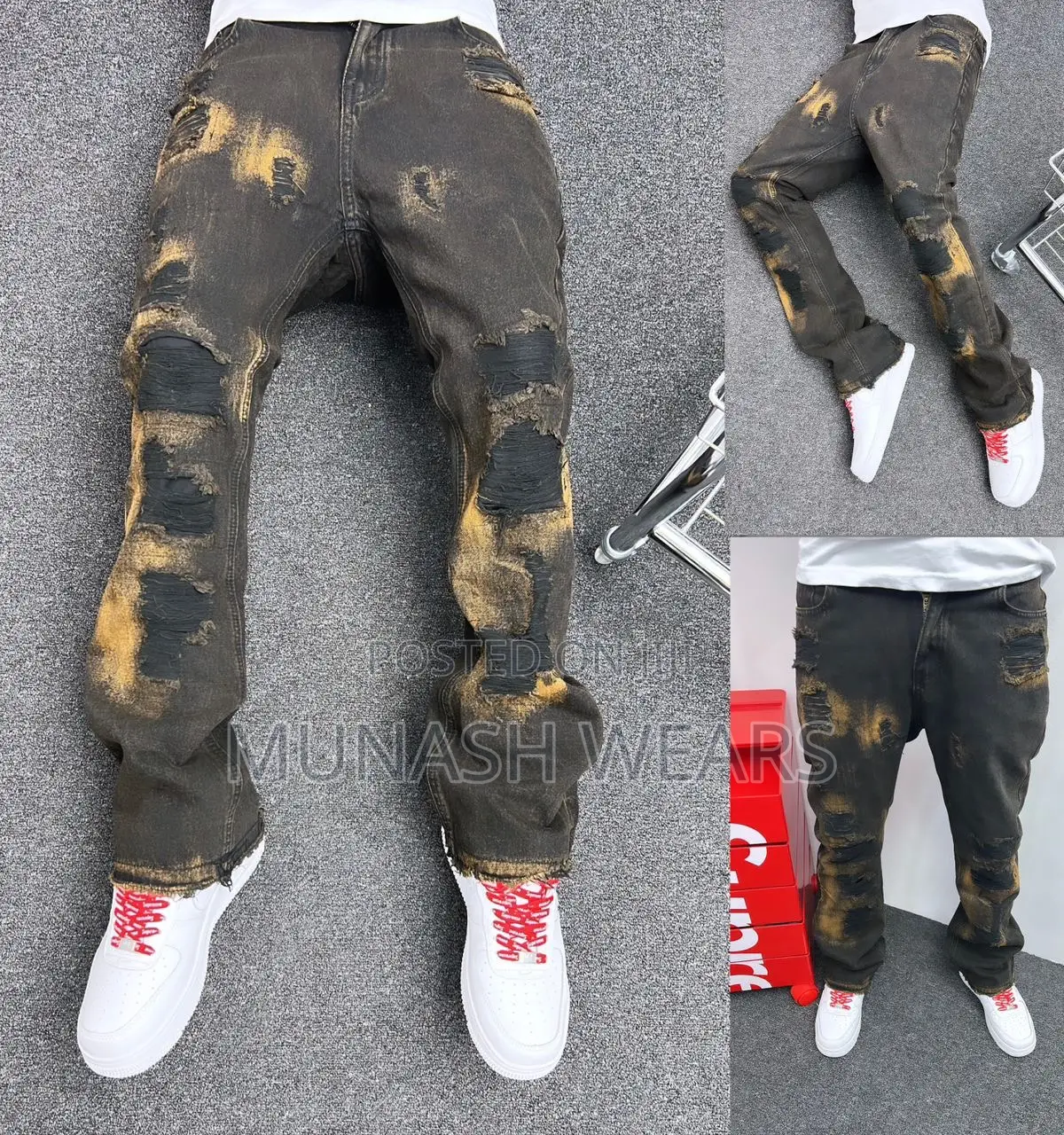Luxury Denim Flair Baggy Jean