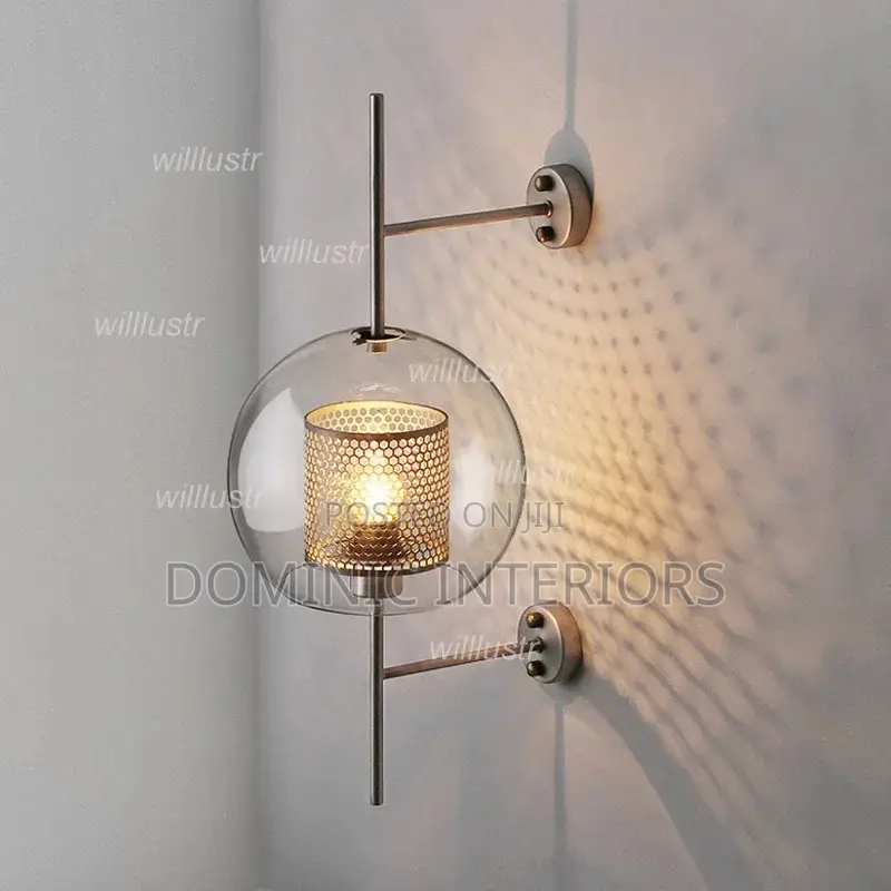 Aisle Corridor Golden Ball Light