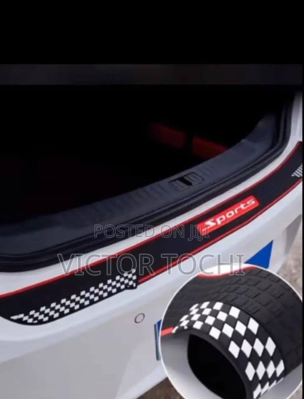 Back Bumper Rubber Mat