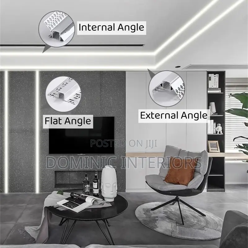 Wall Decor Strip Light Channel