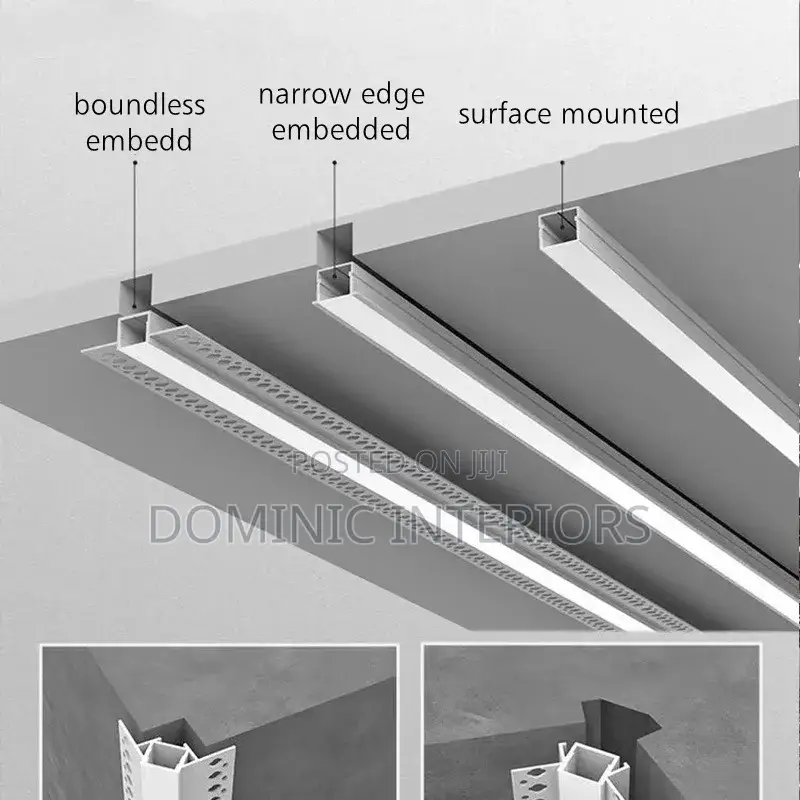 Wall Decor Strip Light Channel
