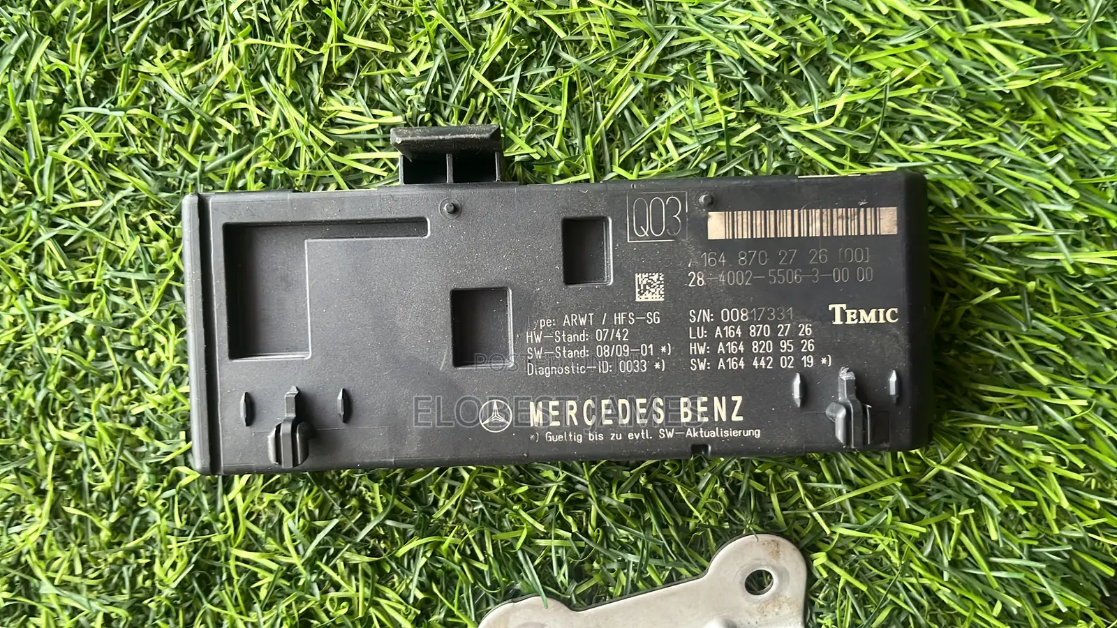 Mercedes Benz ML350 Boot Pump Relay