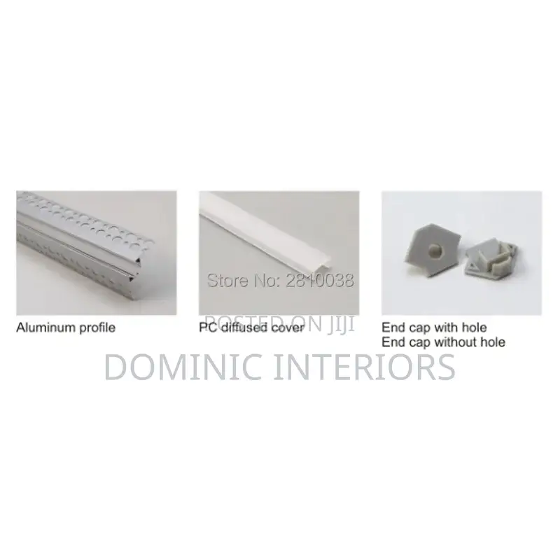 Profile for Recessed Wall Light