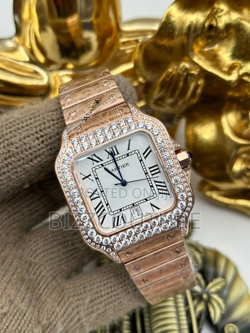 Original CARTIER GOLD CHAIN WATCH Available in Store