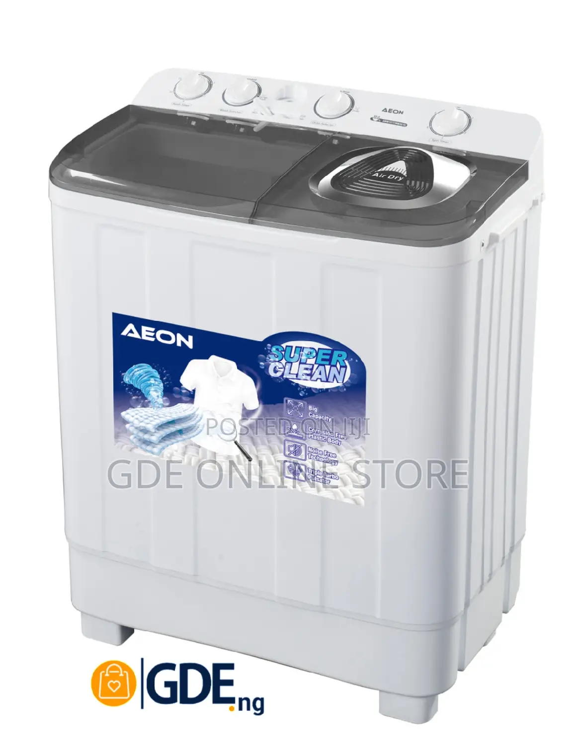 Aeon Washing Machine/10kg/Awm10tt/Twin Tub