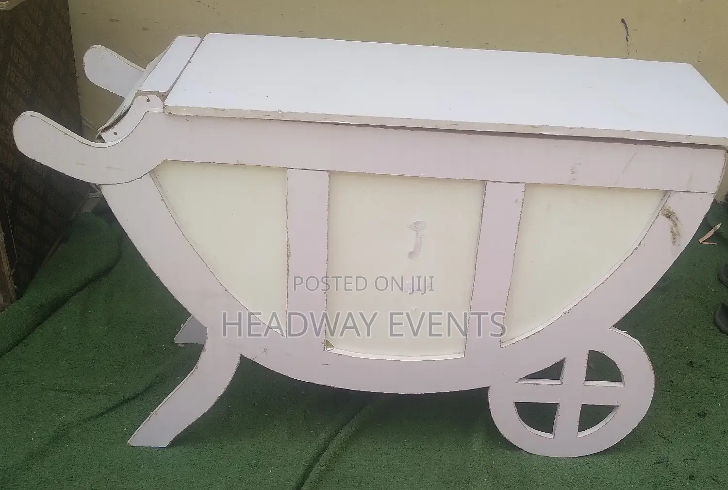 Cart Cake Table Is Available for Rent in Ikorodu