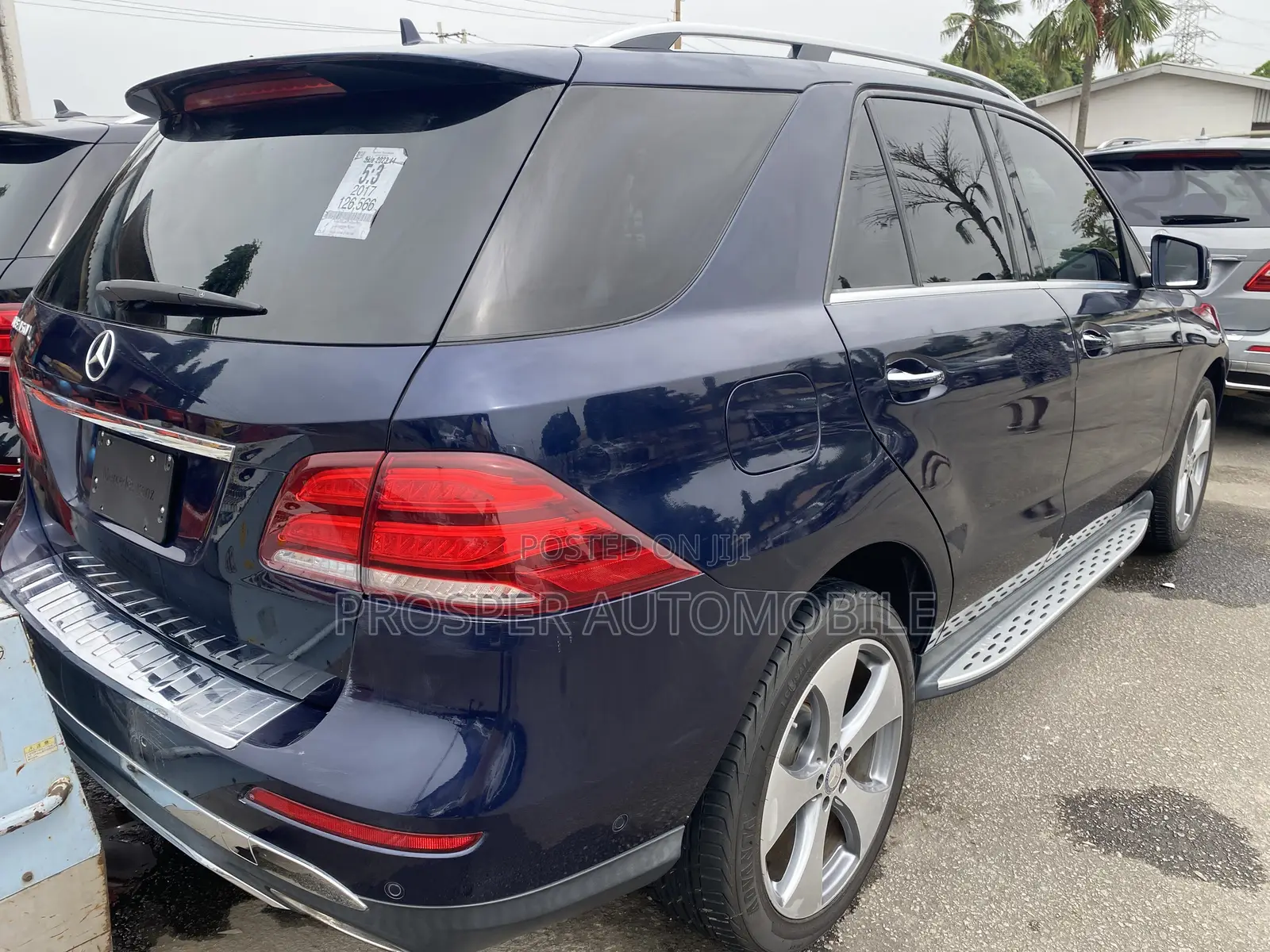 Mercedes-Benz GLE-Class GLE 350d 4MATIC 2017 Blue