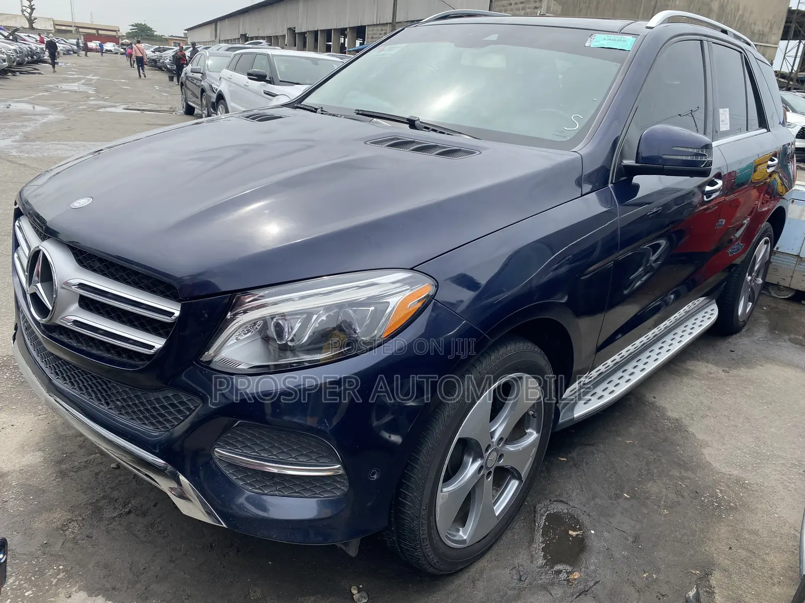 Mercedes-Benz GLE-Class GLE 350d 4MATIC 2017 Blue