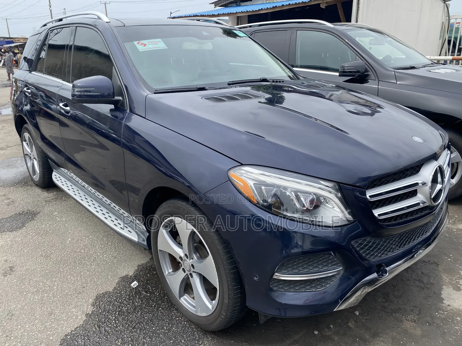 Mercedes-Benz GLE-Class GLE 350d 4MATIC 2017 Blue