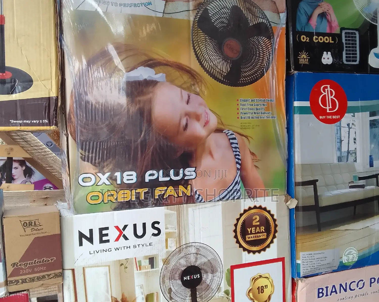 Ox18 Plus Orbit Fan