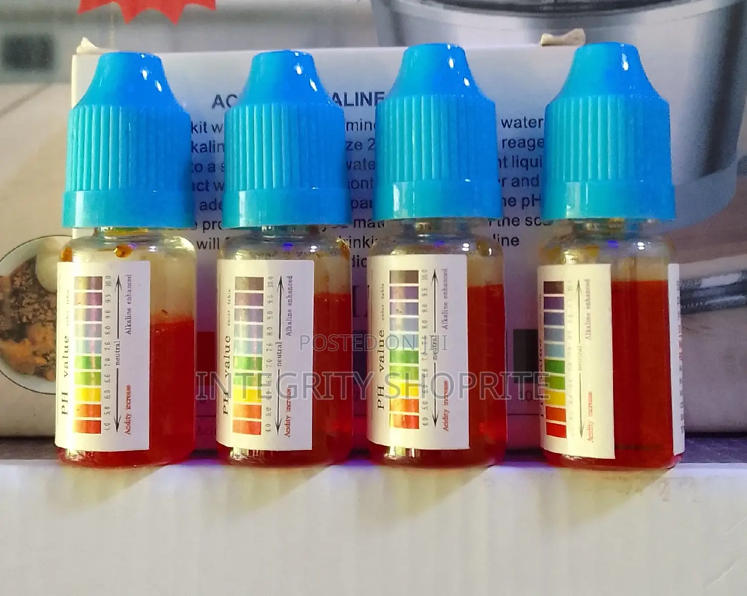 PH Reagent Liquid Tester 4