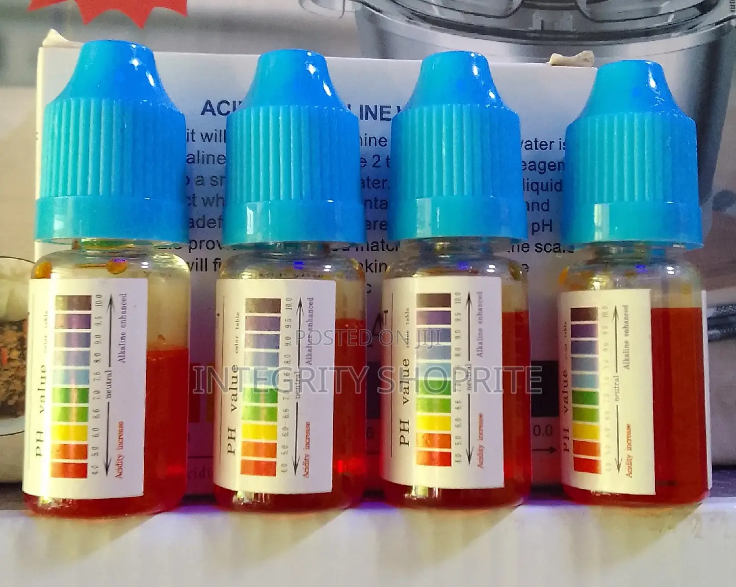 PH Reagent Liquid Tester 4