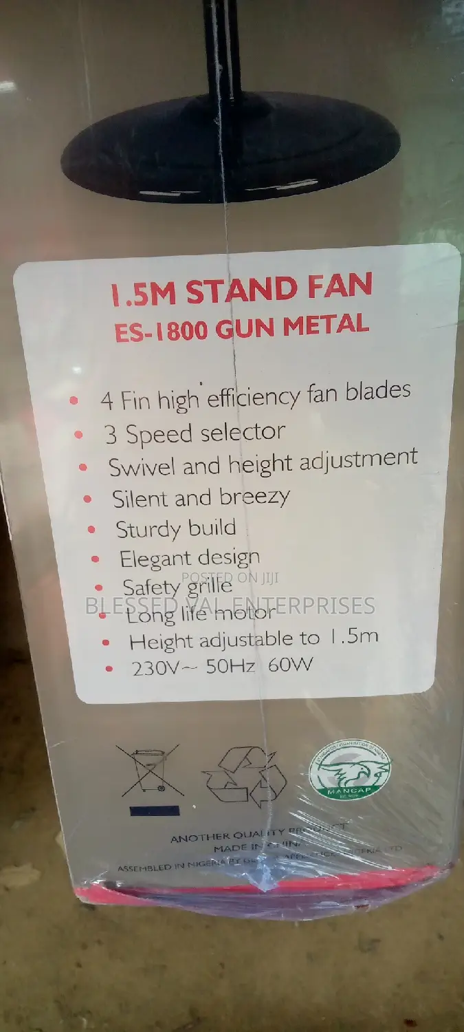 16 Inches Binatone Stand Fan Big One