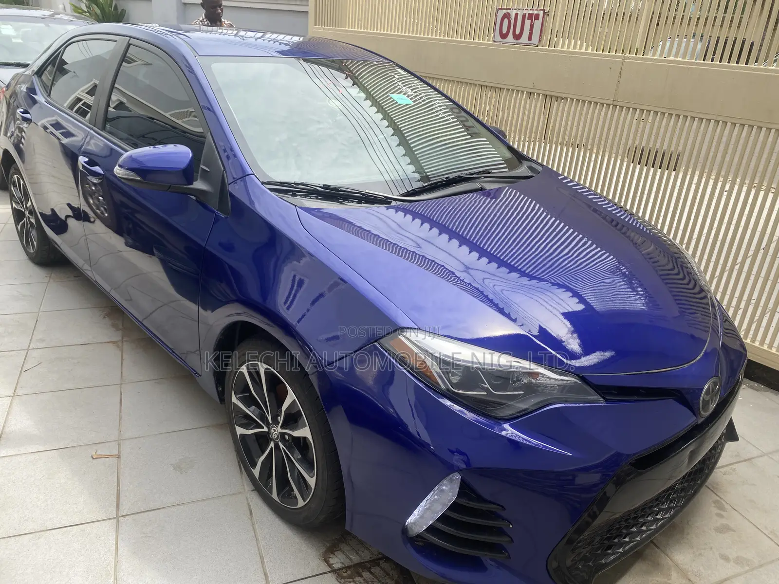 Toyota Corolla 2017 Blue