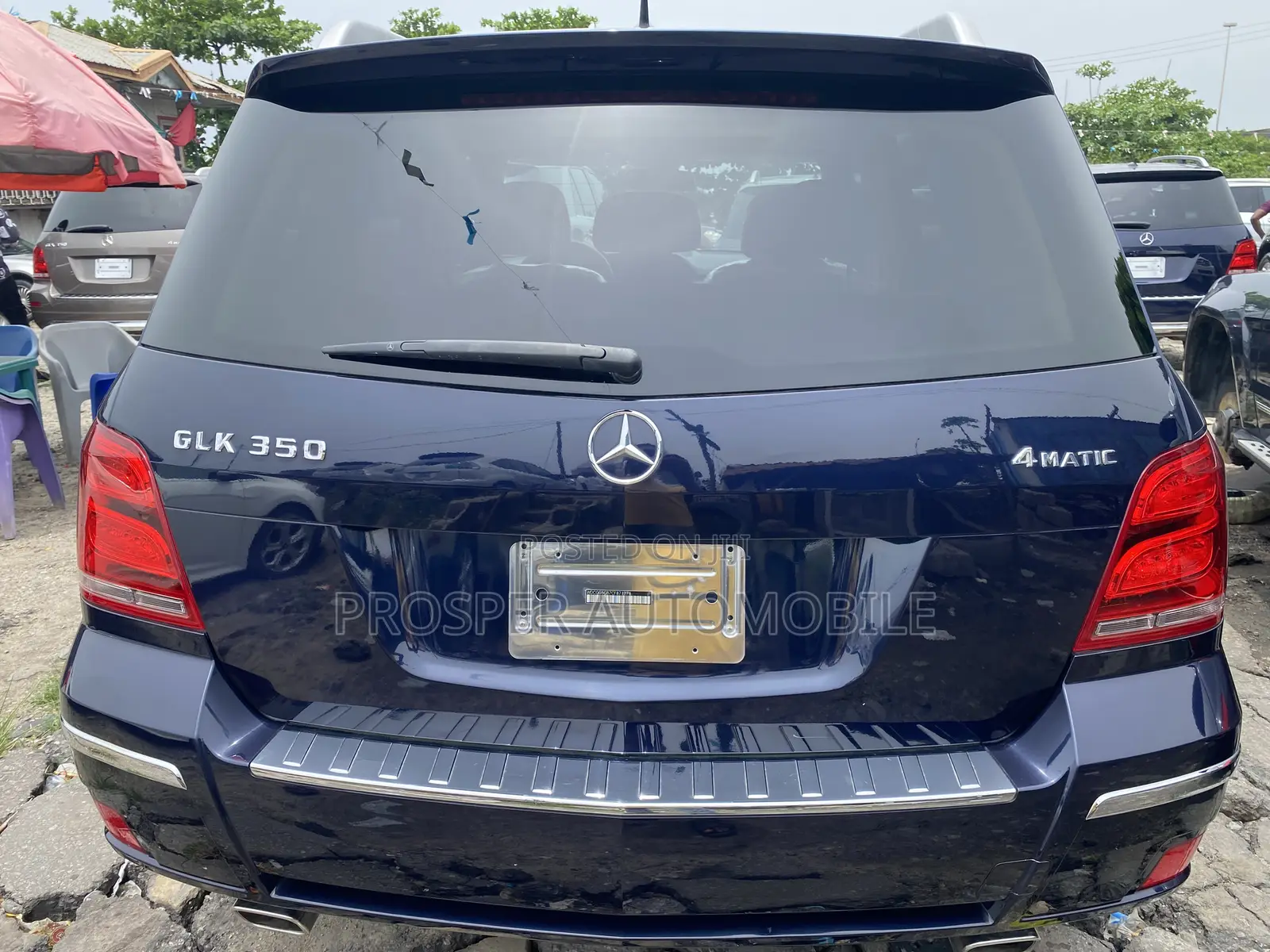 Mercedes-Benz GLK-Class 350 4MATIC 2012 Blue