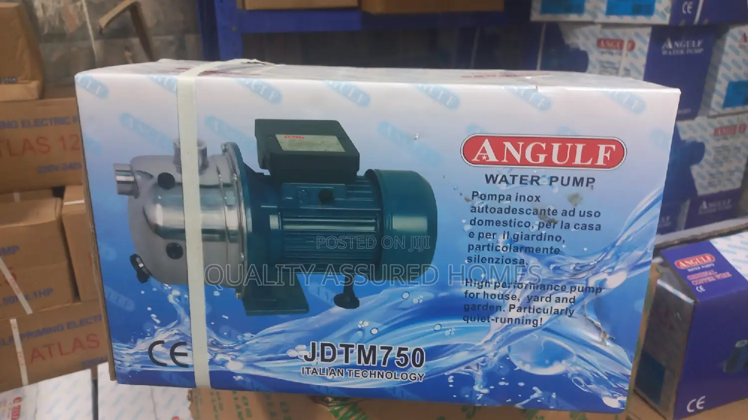 1hp Stainless Head Angulf Water Pump