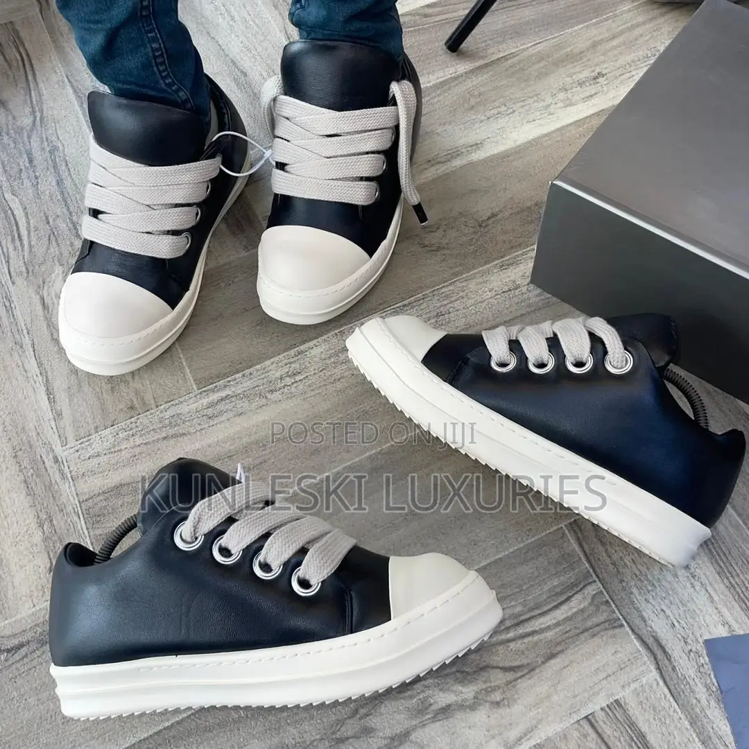 Original Rick Owens DRKSHDW Hexa Low Top Boot Sneaker