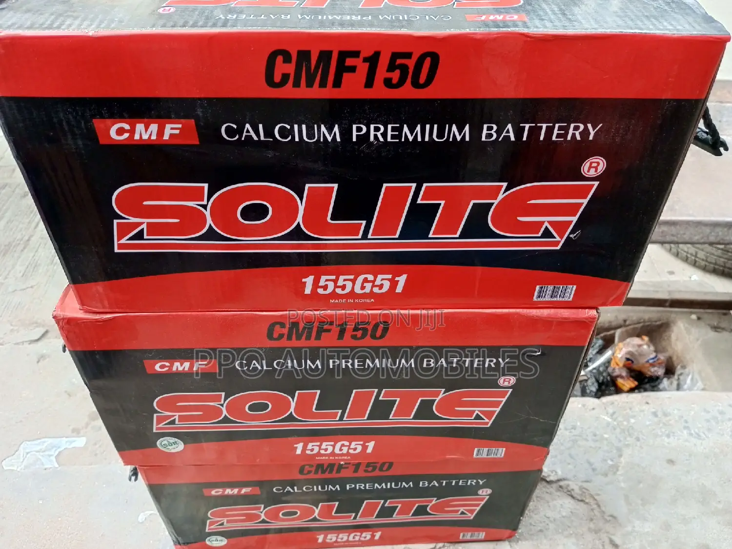 12v 150ah Solite Original Korea Battery