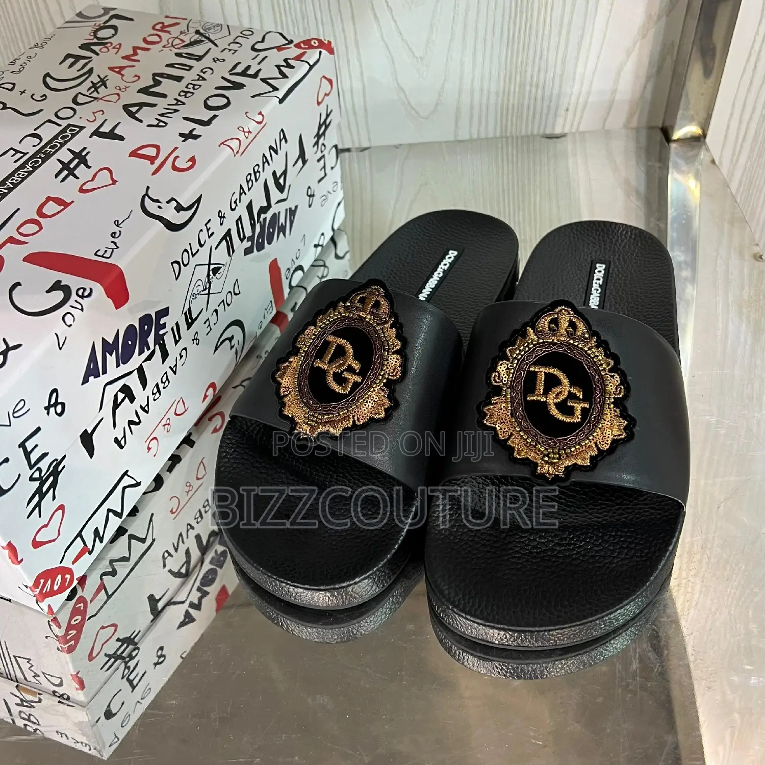 Original DOLCE GABBANA Slides Available in Store