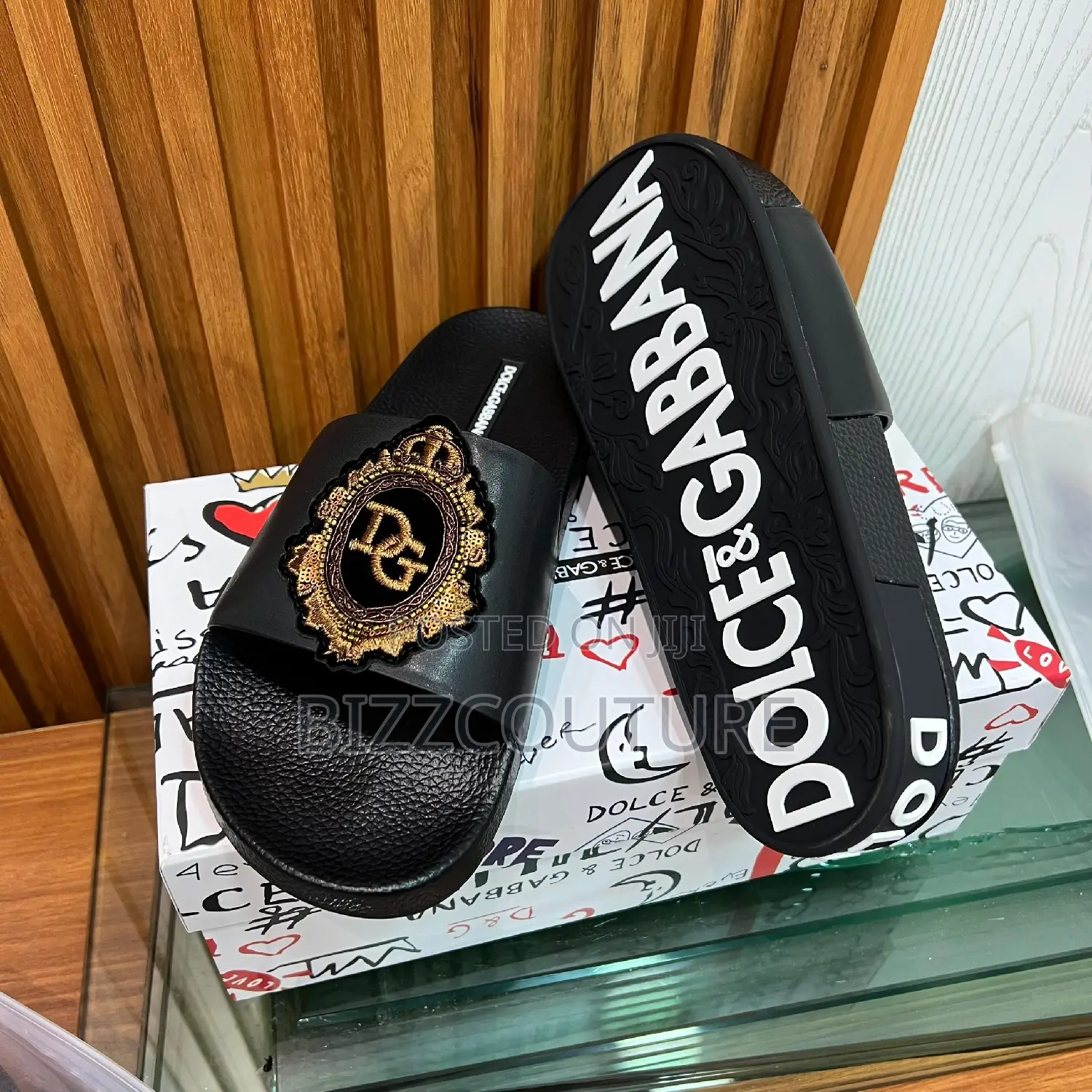 Original DOLCE GABBANA Slides Available in Store