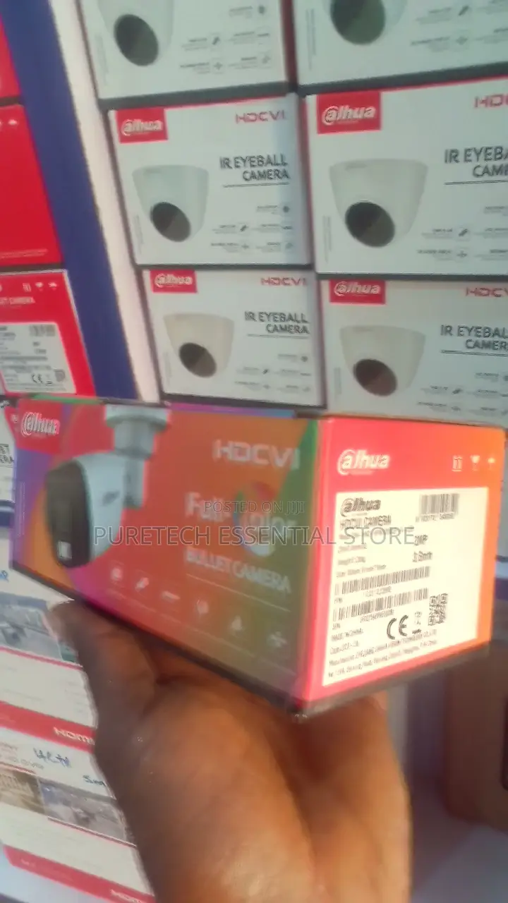 Dahua Indoor and Outdoor Cameras Full Color