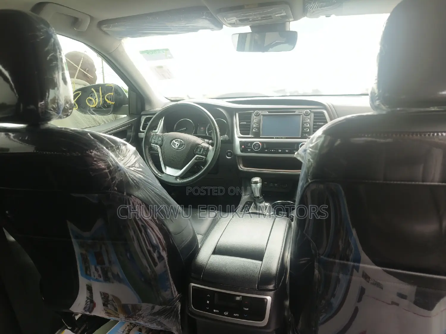 Toyota Highlander XLE 4x4 V6 (3.5L 6cyl 8A) 2018 Black