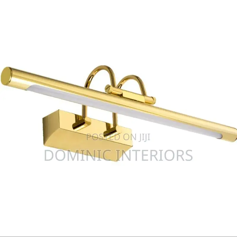 Golden Cabinet Vanity Mirror Lights