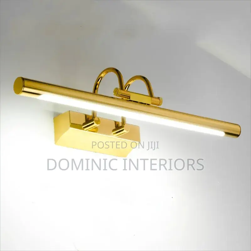 Golden Cabinet Vanity Mirror Lights