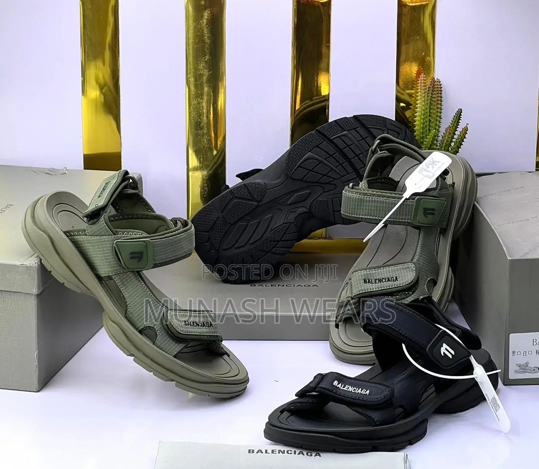 Luxury Balenciaga's Tracks Sandal